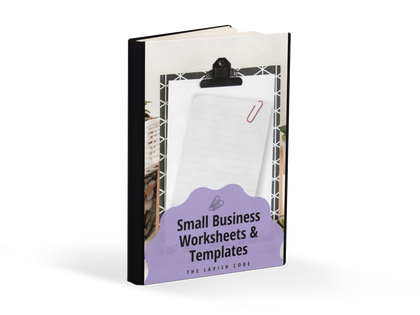 Small Business Worksheets & Templates