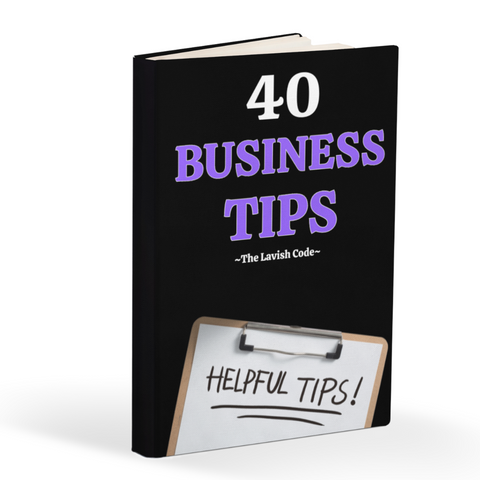 40 Business Tips