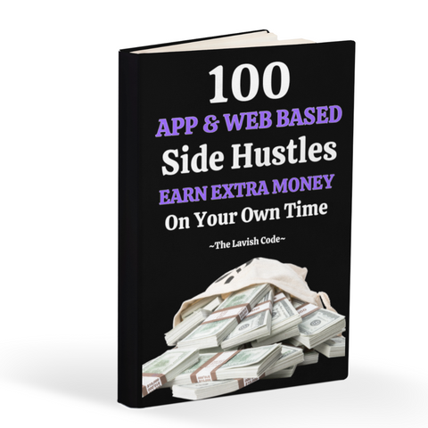 100 App & Web Based Side Hustles