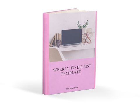 Weekly To-Do List Template